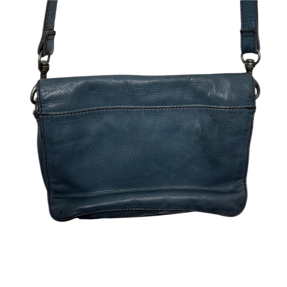 Liebeskind Berlin Blue Leather Small Crossbody Bag BLEMISH - Picture 7 of 7